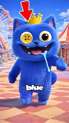 RAINBOW FRIENDS Characters as CATS! 😱 (Blue & Green)