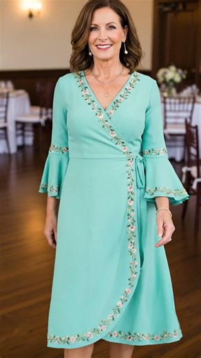 Floral Tea Length Mother of the Bride Dresses: Sophisticated Garden Wedding Guest Outfits 2026