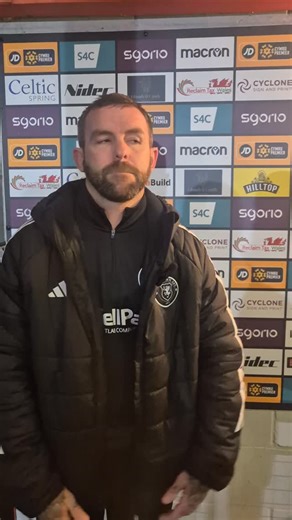 Manager Nathan Leonard gives his views on this evening's performance and the challenge Saturday's game will be. #NewtownAFC #WeAreRobins | Newtown Football Club