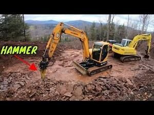 Hammering out Ledge Digging A Homestead in the side of a Mountain