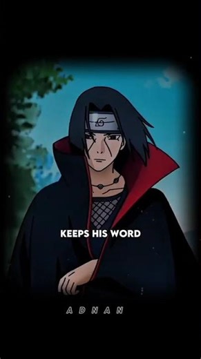 Uchiha Itachi s Words ❤️‍🩹 !