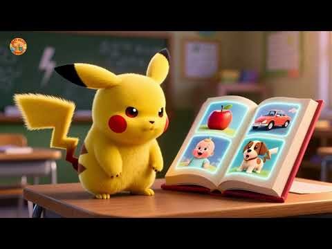 Pikachu’s ABC Chant ⚡ | Fun Learning & Play for Kids | Toddler Adventure Video