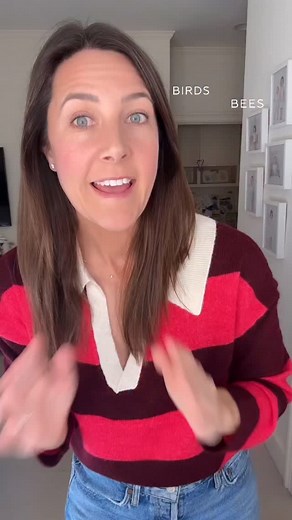 Early and often. When kids are 3 and 6 you are not using the word “sex” but you are laying a foundation for future talks. 🤔 Anatomically correct words for body parts, setting clear body boundaries, introducing reproduction, telling the story of birth, establishing screen safety, and so much more. ✨When you START these talks when kids are young, you are establishing a pattern of trust and communication AND establishing yourself as the loving authority on this topic. ⭐️ Added bonus - YOU are gett