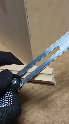 🔥Handyman Tip how to cut perfect 45 degree angle