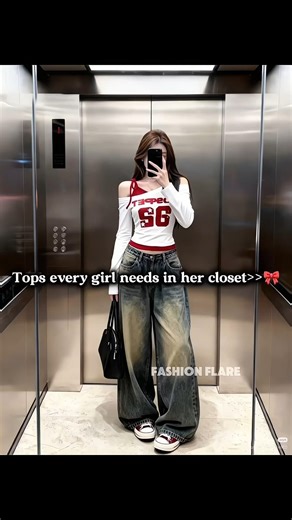 which top do you have ✨ #shorts #youtube #trending #outfitideas #fashion #top #baggy #trendingshorts