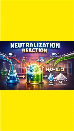#Neutralization reaction and it's examples