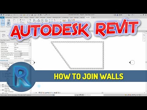 Revit How To Join Walls Tutorial