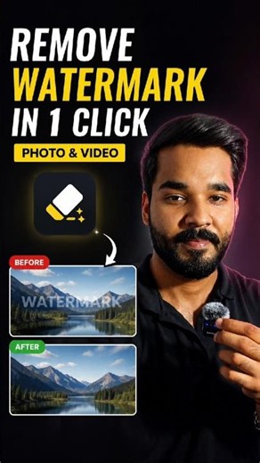 🥇 Don't Remove Watermarks Until You See This! 👀 #tech