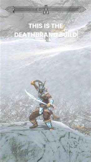 Skyrim: Deathbrand Build vs Strongest Boss In The Game (vanilla pt 14)