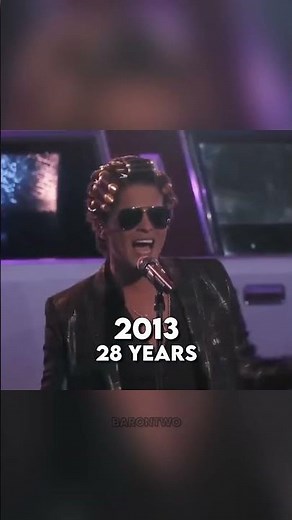 Bruno Mars Evolution Age 7 to 35