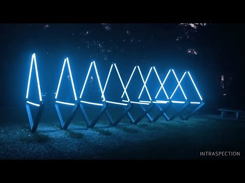 Interactive light installation with Touchdesigner
