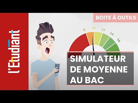 Le simulateur de moyenne du BAC