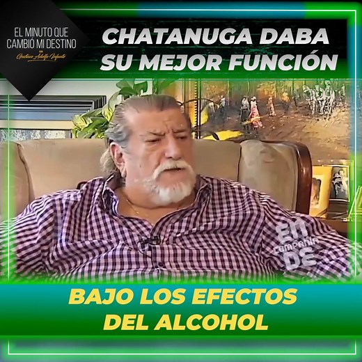 Pedro Weber #Chatanuga habla de los excesos que había detrás de escena en el teatro #MinutosQueCambian: http://bit.ly/ProgramasCompletosMinuto | El minuto que cambió mi destino