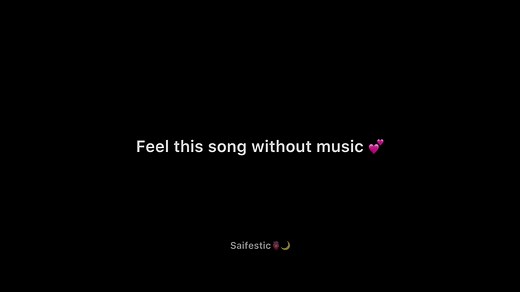 Song Without Music - Aesthetic Slowed Edit
