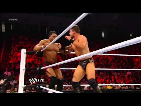 The Miz vs. David Otunga: Raw, Nov. 19, 2012