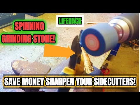 HOW TO SHARPEN YOUR SIDE CUTTERS: DIY TOOL MAINTENANCE!