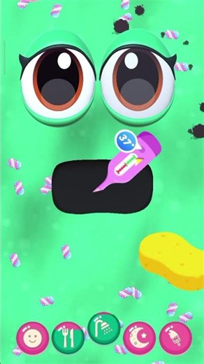 Girl Games: Slime pet #qrco.de/babyGirl #bonbongame #girlsgame