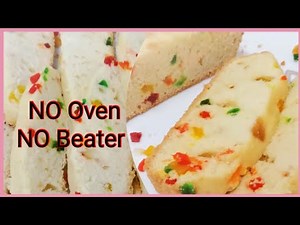 Tutti frutti Tea cake/tutti frutti cake/no oven/no beater/easy to make..