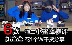 全网最全？6款一拖二无线小蜜蜂横评，下血本花一万测试麦克风选购指南