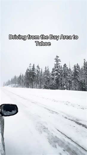 It was a long drive fr #bayarea #tahoe #snow #california | lake tahoe