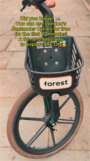 London offers Santander Cycles where the first 10 minutes are free — perfect for a short, breezy ride through the city! #reels #travel #Love #travelblogger #trending #london #history # | Mendoza Vida Dizon | Facebook