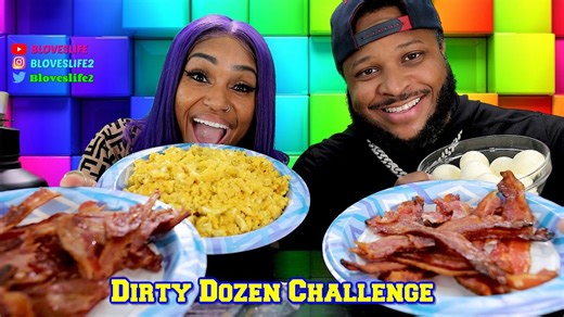 I crush Dirty Dozen breakfast: 12 eggs, 12 bacon