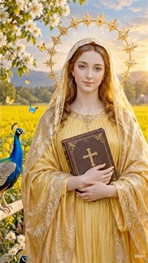 🌻 Ave Maria | Holy Mother Mary 💖👑⛪️✨ #catholic #avemaria #gregorianchant