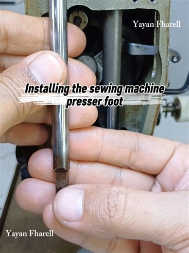 Install Sewing Machine Presser Foot