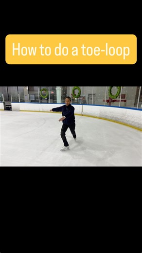 By popular demand, here is a video showing how do a toeloop. This is a sample of the jump course that’s included with your monthly membership. #iceskating #figureskating #figureskatingcoach #teamusa #learntoskate | Ice Edge Academy