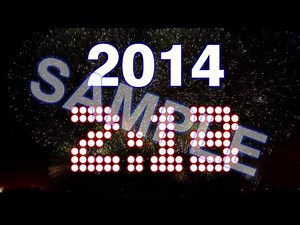 Happy New Year 2015 Countdown With Audio - 5 Minutes