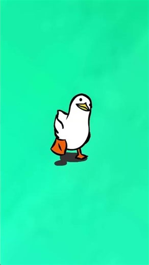 Duck is making everything rainbow😂 #dance #funny #roblox