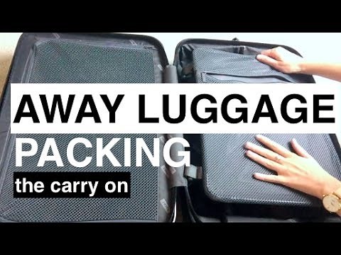 AWAY Luggage Packing | The Carry On | MAGGIE'S TWO CENTS