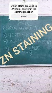 STAINING OF ACID FAST BACTERIA#microbiology #mbbs #znsp