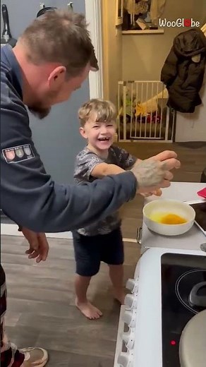 Egg Prank: Dad's Hilarious Trick Leaves Son in Stitches! || WooGlobe