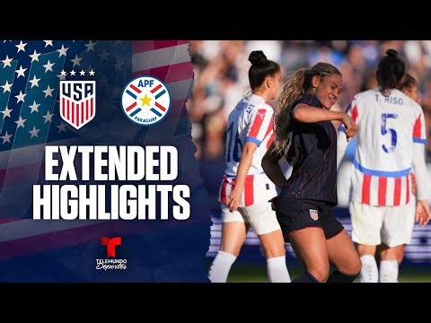 USA vs. Paraguay | Highlights US Soccer | USWNT | Telemundo Deportes