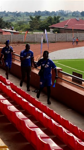 Attan Moses Okia arriving at Bukedea Comprehensive stadium for FUFA Darin game | Teso Vibez