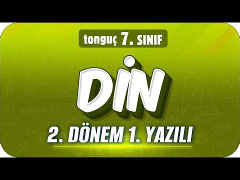 7.Sınıf Din 2. Dönem 1. Yazılıya Hazırlık 📑 #7DIN2D1Y #2026