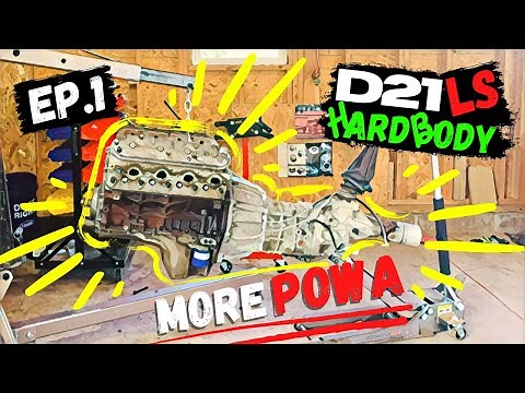 LQ4 & AR5 - The Ultimate Junkyard Duo! Manual LS swap using FABbot adapter!