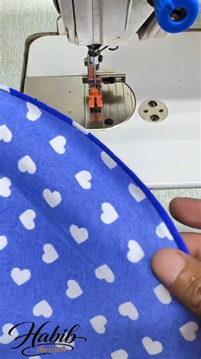 Tips for sewing small kelim on curved fabric #patternmaking #sewingtips #diy