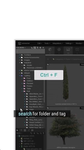 Don't Get Lost in Folders and Tags in Connecter #3dworkflow