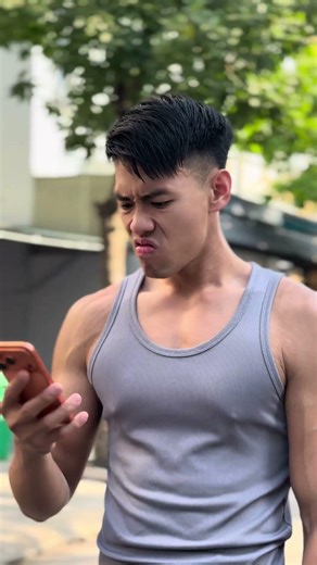 The Sly Girl | MUSCLE MAN | #namphuong #muscleman #funny #shorts #hero #kindness