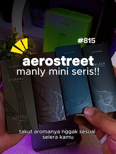 Manly series nya @aerostreet.parfum #parfum #rekomendasiparfum #rekomendasiparfumlokal #parfumlokal #aerostreetparfum