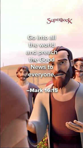 #SuperbookChallenge: Spread the Good News of God to many people! 📖☝🏽🙌🏽 #BibleMessage