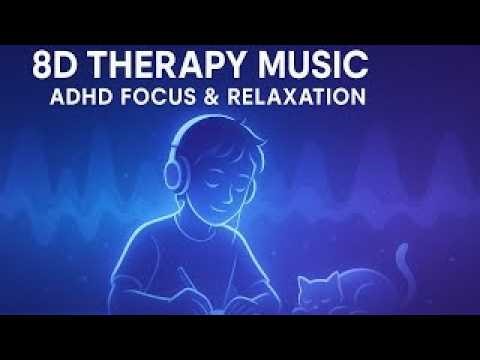 👉 8D Therapy Music • ADHD Focus & Relaxation Théra8DFlow 10 Hz – concentration