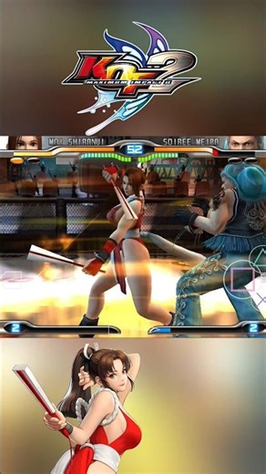 The king OF Fighters Maximum impact 2 #kof #thekingoffighters96 #kof2002 #maishiranui #snk #fgc #fyp