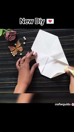 A#diycrafts #how to make envelope with paper 💌💝
