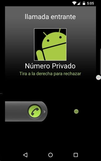 Android 2.2 Froyo Incoming call (fake call)
