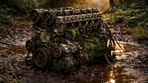 We bought a rare straight-six engine for £1