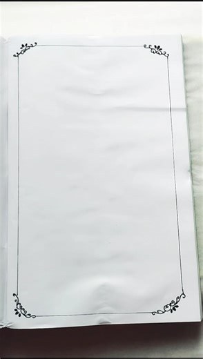 Easy border design simple and beautiful #easy #like #drawing #art #subscribe