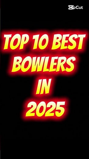 TOP 10 BEST BOWLERS IN 2025🗿#. #cricket#foryou